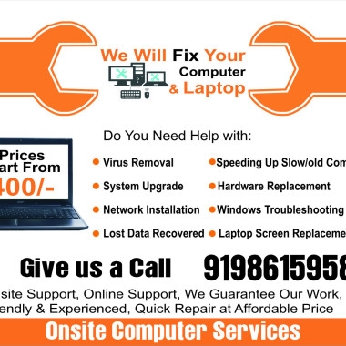 We Will Fix Your Computers And Laptops