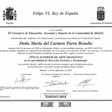 Escritura dramática