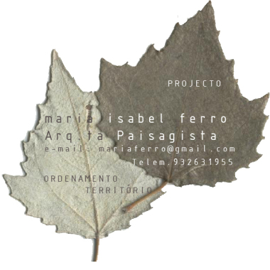 Isabel Ferro arquiteta paisagista
