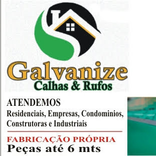 Galvanize Calhas e Rufos