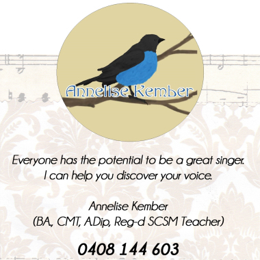 Annelise Kember-Singing Teacher