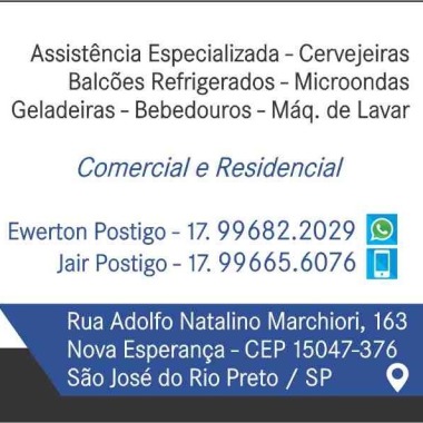 Postigo refrigeracao