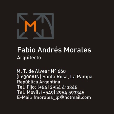 Arquitecto Fabio Andres Morales