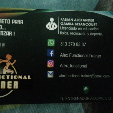 Alex funcional trainer