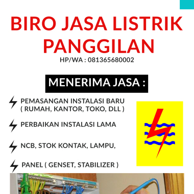 Biro jasa listrik pekanbaru