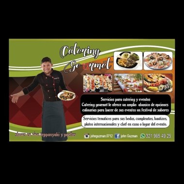 Catering gourmet