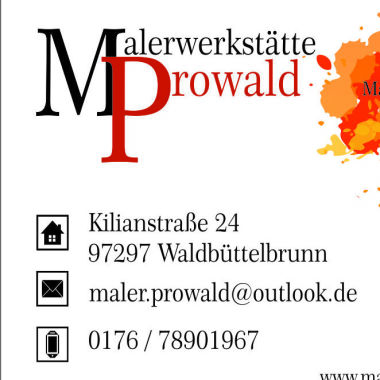 Malerwerkstätte Prowald