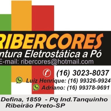 RIBERCORES PINTURA ELETROSTÁTICA A PÓ