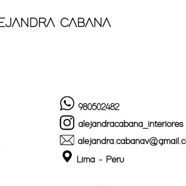 Alejandra Cabana Interiorista