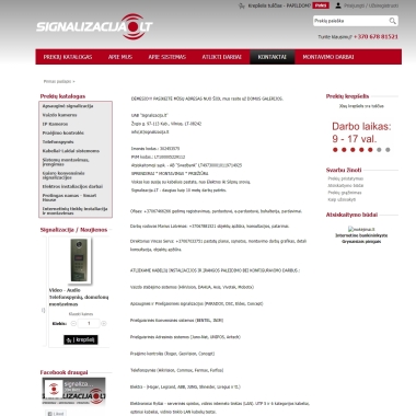 UAB Signalizacija.LT