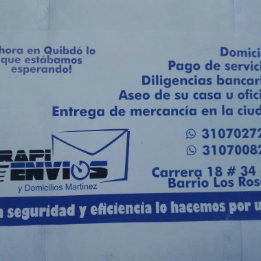 Rapienvios y domicilios Martínez
