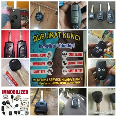 Duplikat kunci immobilizer pak ichal