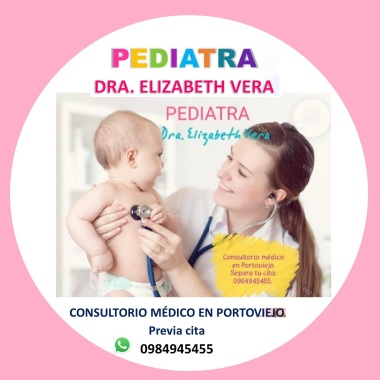 PEDIATRA Elizabeth Vera.  0984945455 (WhatsApp).