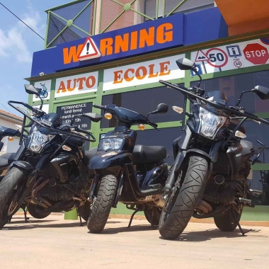AUTO ECOLE WARNING