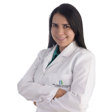Dermatóloga Andrea Solorzano