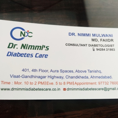 Dr Nimmi's Diabetes Care