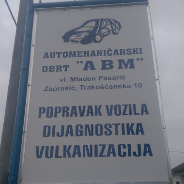 AUTOMEHANIČARSKI OBRT  "ABM"