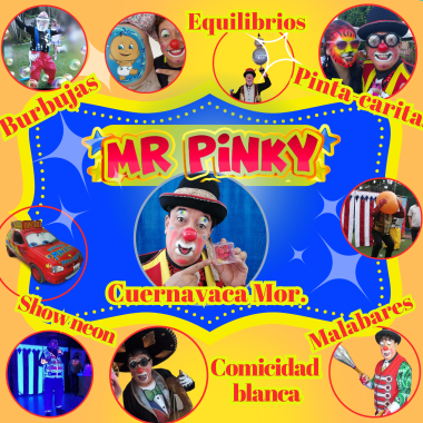 Payaso Mr. Pinky Cuernavaca
