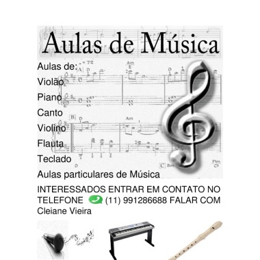 Aulas de música