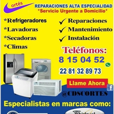 Reparacion de Lavadoras Xalapa