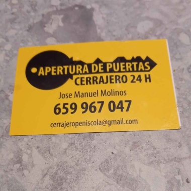 Cerrajero Molinos  Peñiscola