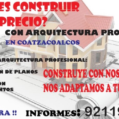 ARQUITECTO EN COATZACOALCOS (ARQUITECTURA COATZA)
