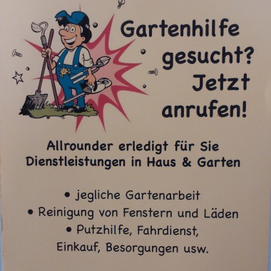 Allrounder in Haus& Garten