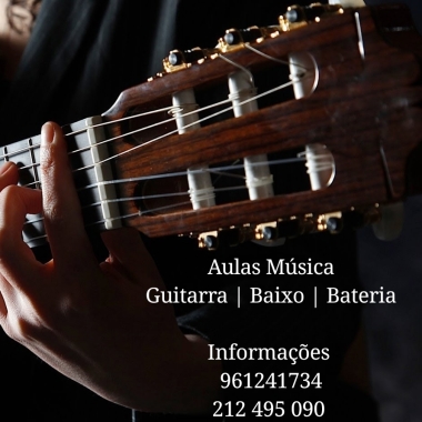 Aulas de Música na linha