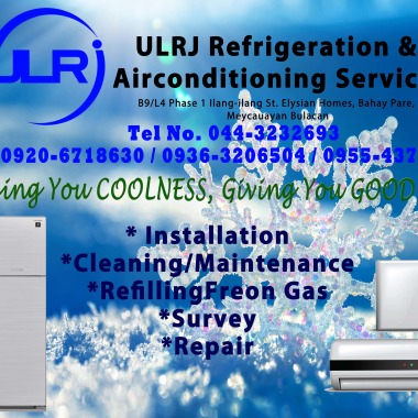 ULRJ REFRIGERATION AND AIRCONDTIONING SERVICES