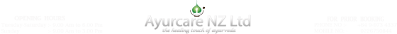 Ayurcare NZ Ltd- AYURVEDA
