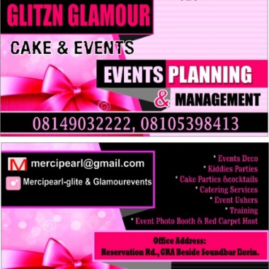 Glitz and glam cakes and events