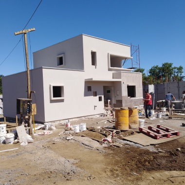Pintura, yeso, sistema eifs