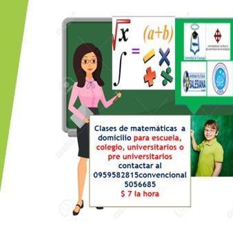Clases a domicilio