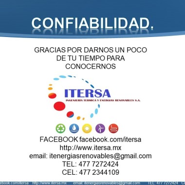 ITERSA INGENIERIA TERMICA Y ENERGIAS RENOVABLES