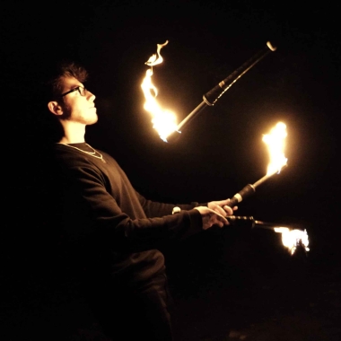 Circus Juggler, LED + Flow + Fire Performer, Magician