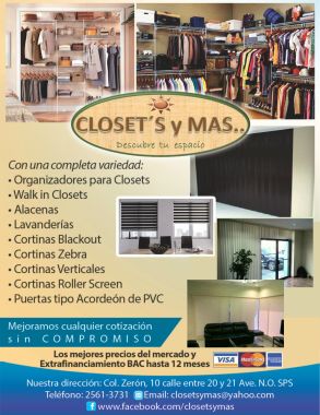 Closets y Mas