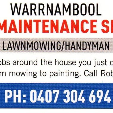 Warrnambool Home Maintenance Service