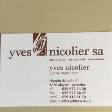 Nicolier Yves SA