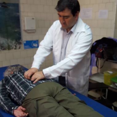 Entrenador deportivo / quiropráctico