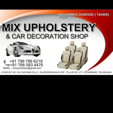 MIX upholstery car DECORATION shop