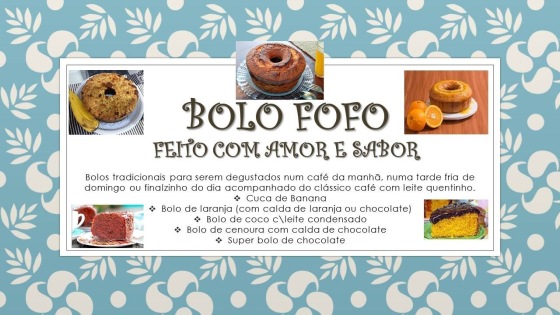 Bolos Fofos da Andy