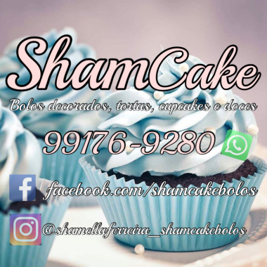 ShamCake bolos tortas e cupcakes