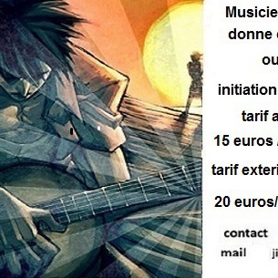 Jm cours de guitare ou basse