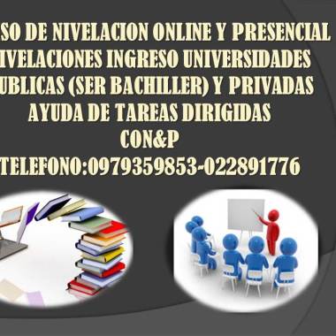Centro nivelacion online y presencial
