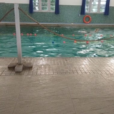 Born swimming