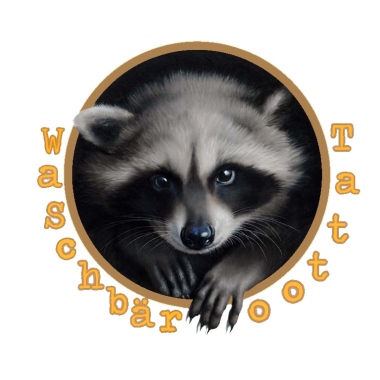 Waschbär-tattoo