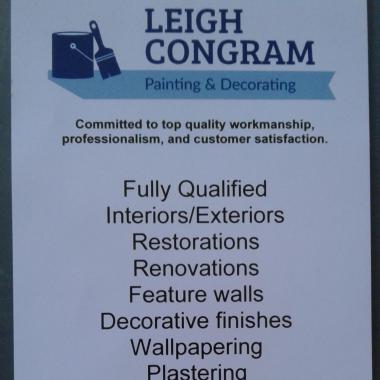 Leigh Congram Painting and Decorating