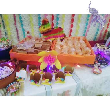 Mesa de Dulces "Luu el Elefante"