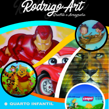 Rodrigo. Art Pinturas - Graffite e Aerografia