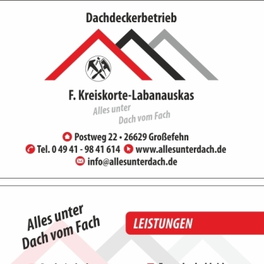 Alles unter Dach vom Fach